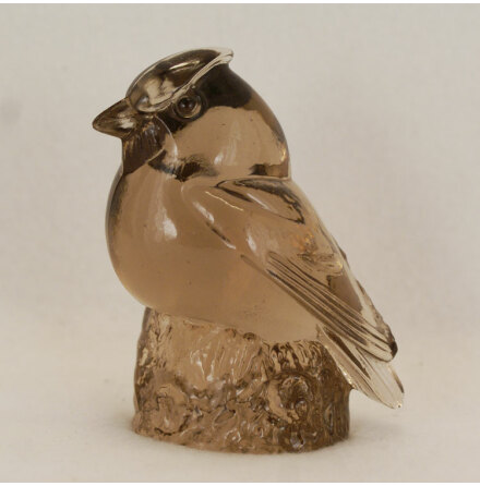 WWF Våra skogsfåglar Figurin sidensvans gammelrosa