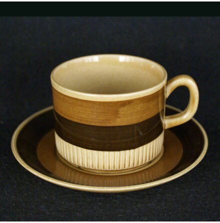 Terra Kaffekopp med fat 