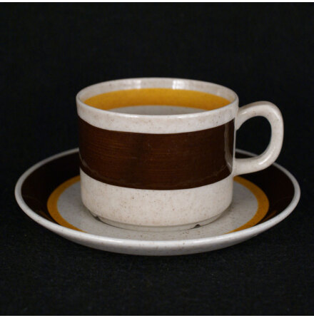 Alfa Kaffekopp med fat 