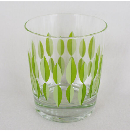 Dricksglas med dekor Dricksglas Godis Mix - ovaler gr�n