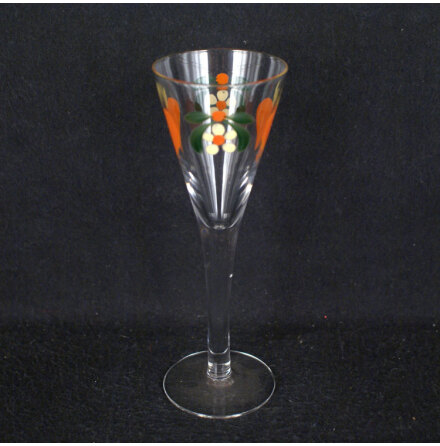 m�lade glas Snapsglas 