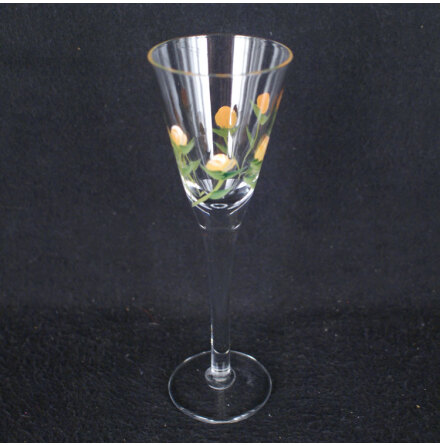 m�lade glas Snapsglas 
