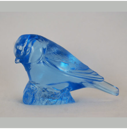 WWF Våra skogsfåglar Figurin fågel ljusblå